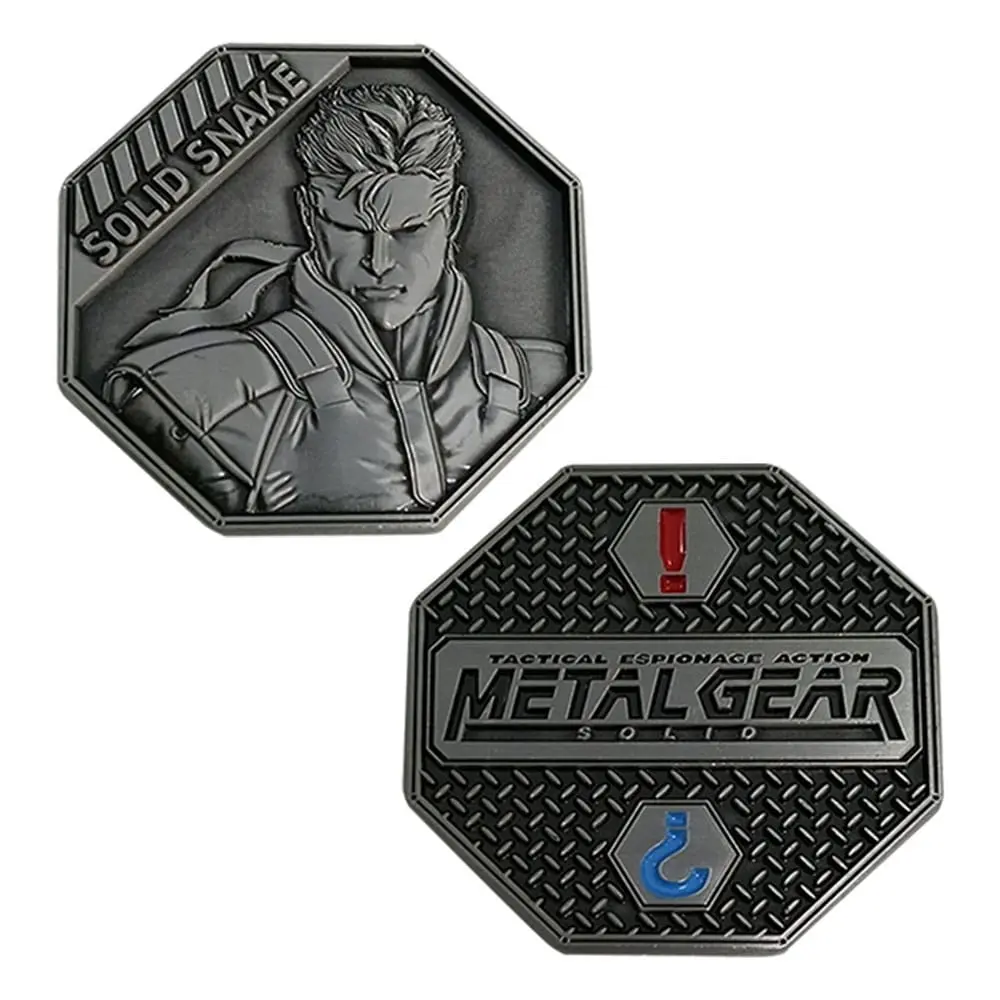 Metal Gear Solid Solid Snake Limitált kiadás Gyűjthető érme termékfotó