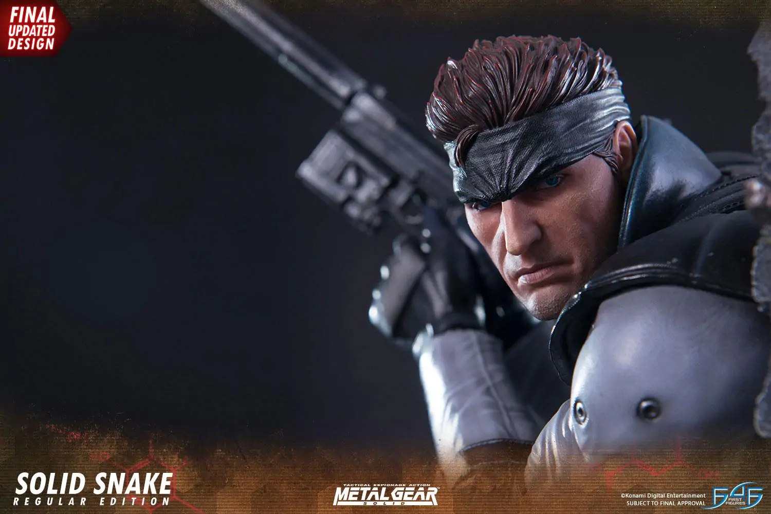 Metal Gear Solid Statue Solid Snake 44 cm termékfotó