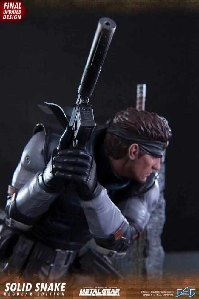 Metal Gear Solid Statue Solid Snake 44 cm termékfotó