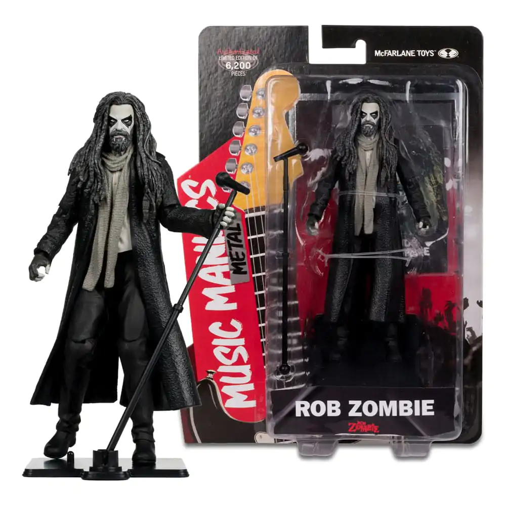 Metal Music Maniacs Wave 2 Rob Zombie akciófigura 15 cm termékfotó