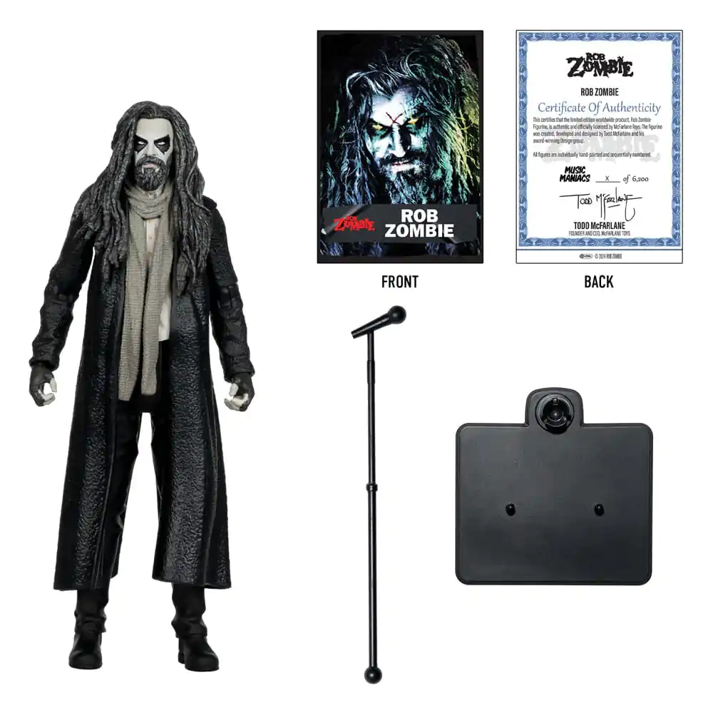 Metal Music Maniacs Wave 2 Rob Zombie akciófigura 15 cm termékfotó