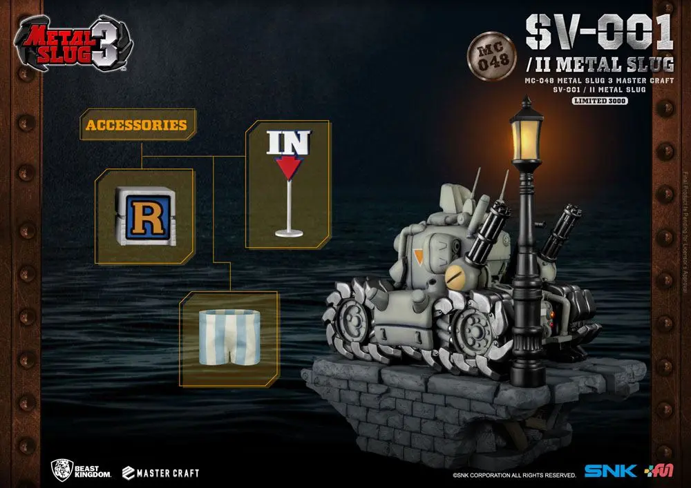 Metal Slug 3 Master Craft SV-001/II Metal Slug szobor figura 35 cm termékfotó