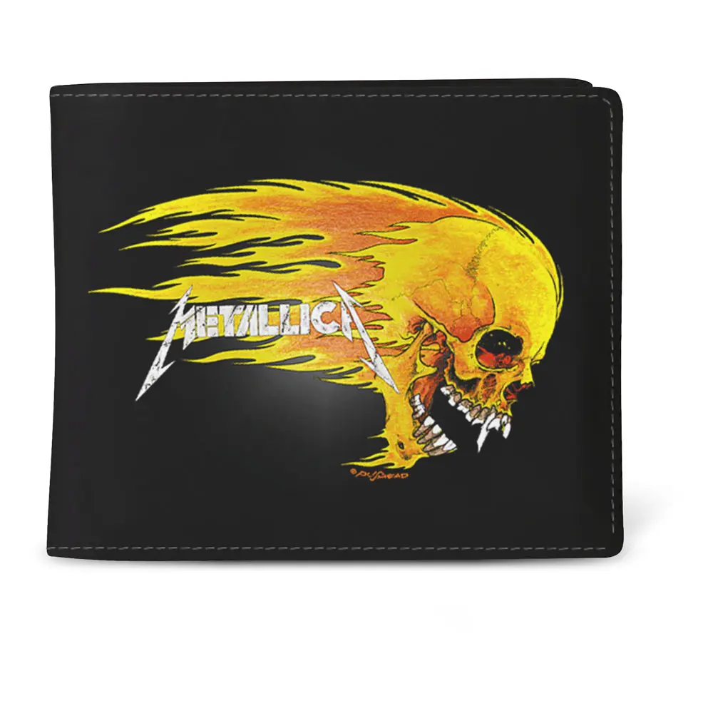 Metallica Pushead Flame pénztárca termékfotó