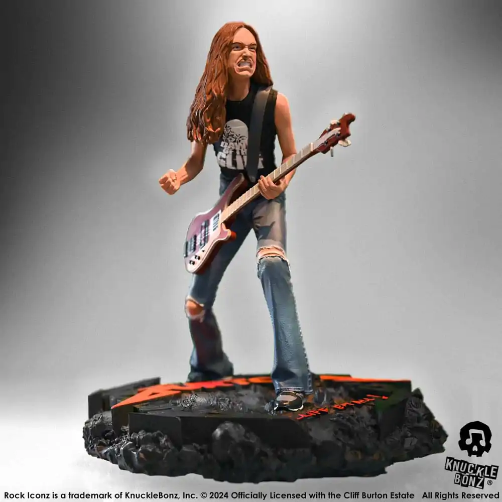 Metallica Rock Iconz Statue Cliff Burton II 22 cm termékfotó