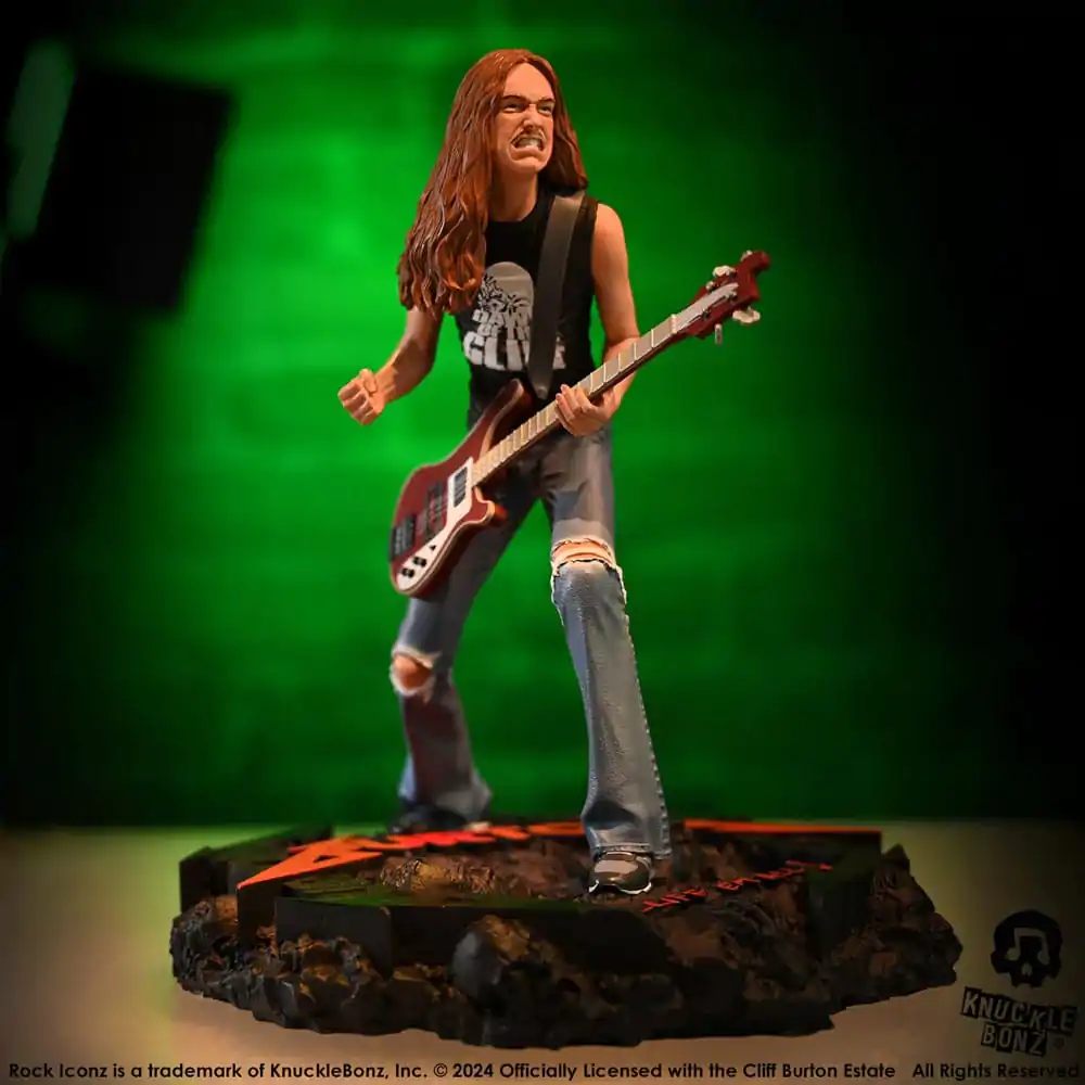 Metallica Rock Iconz Statue Cliff Burton II 22 cm termékfotó