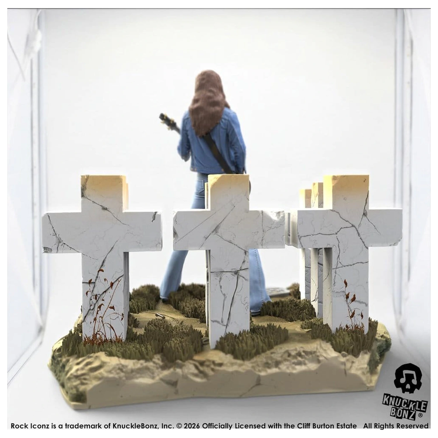 Metallica Rock Iconz figura Cliff Burton III 21 cm termékfotó