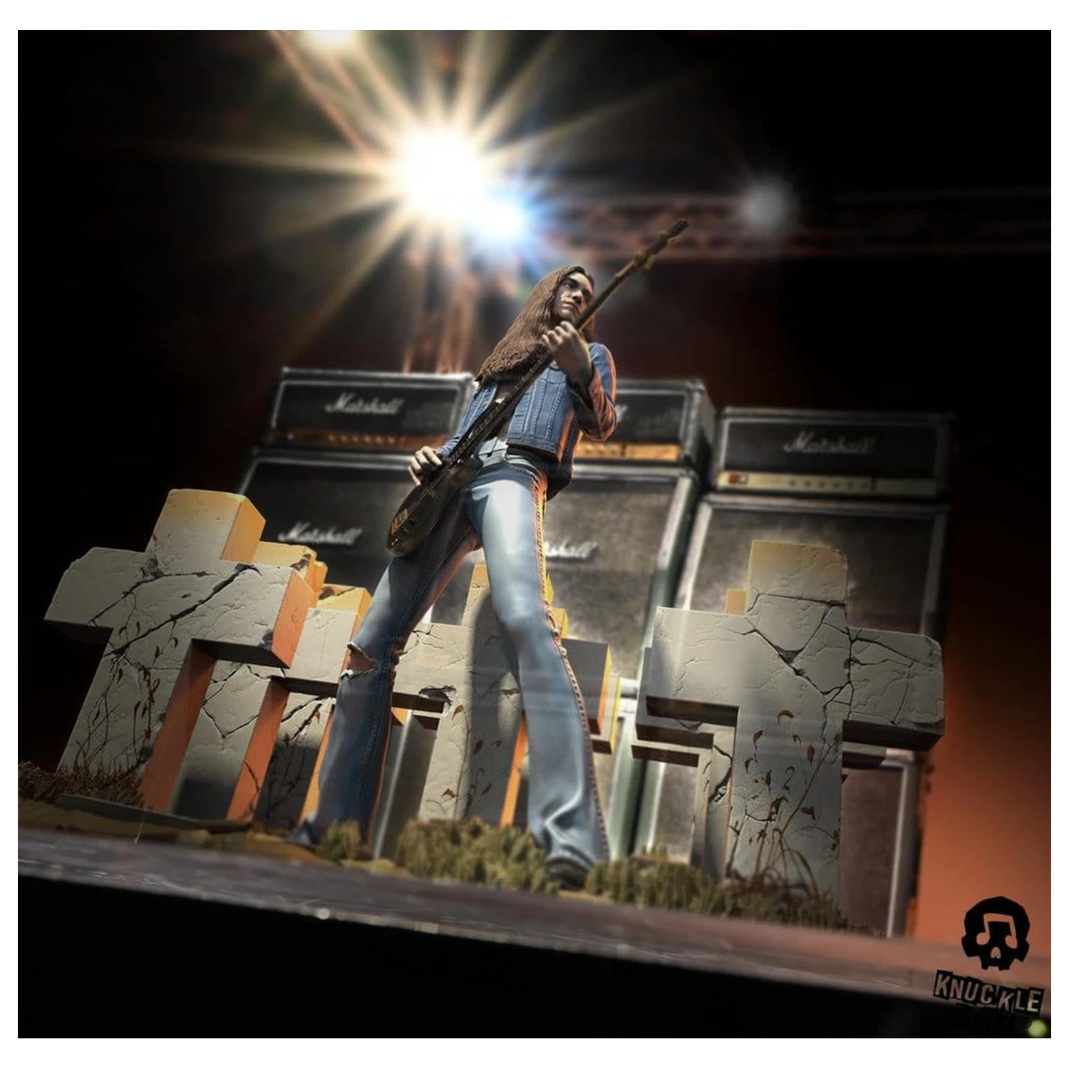 Metallica Rock Iconz figura Cliff Burton III 21 cm termékfotó