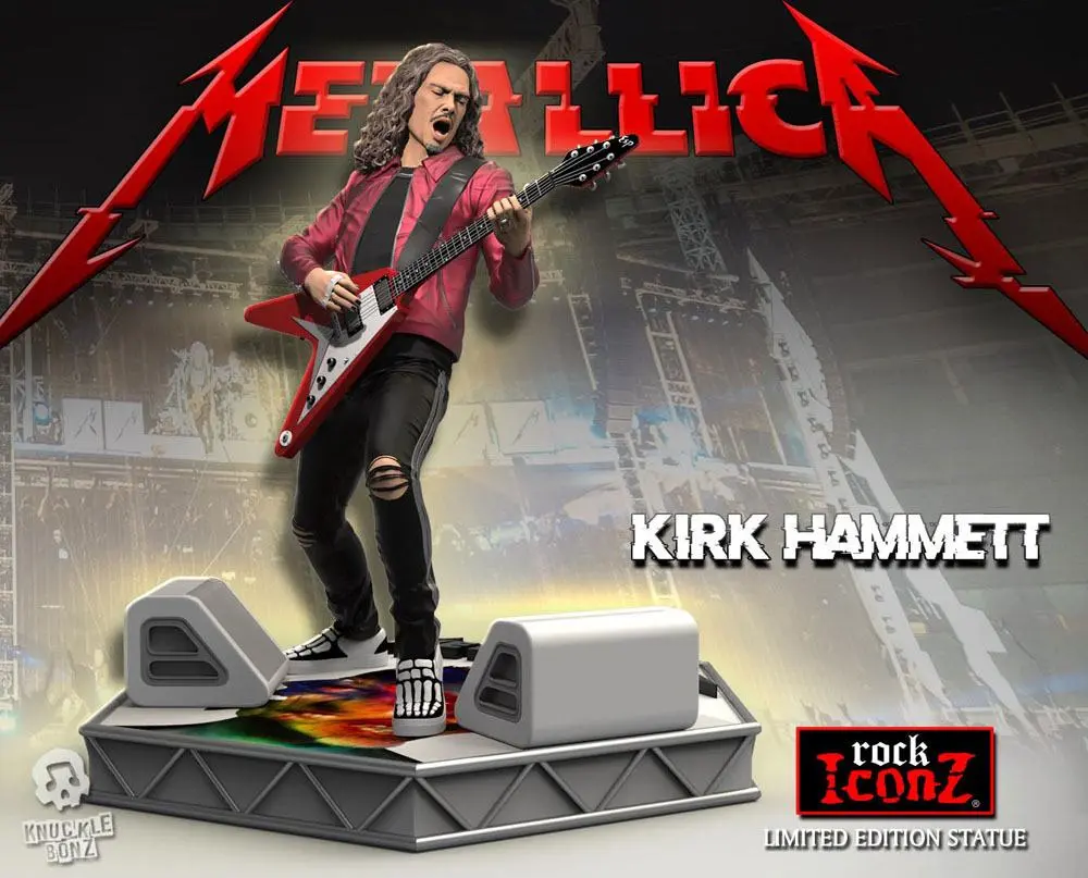 Metallica Rock Iconz Kirk Hammett Limitált kiadás szobor figura 22 cm termékfotó