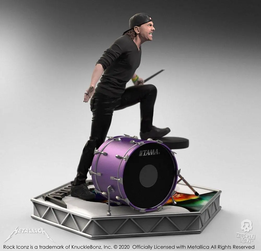 Metallica Rock Iconz Lars Ulrich Limitált kiadás szobor figura 22 cm termékfotó