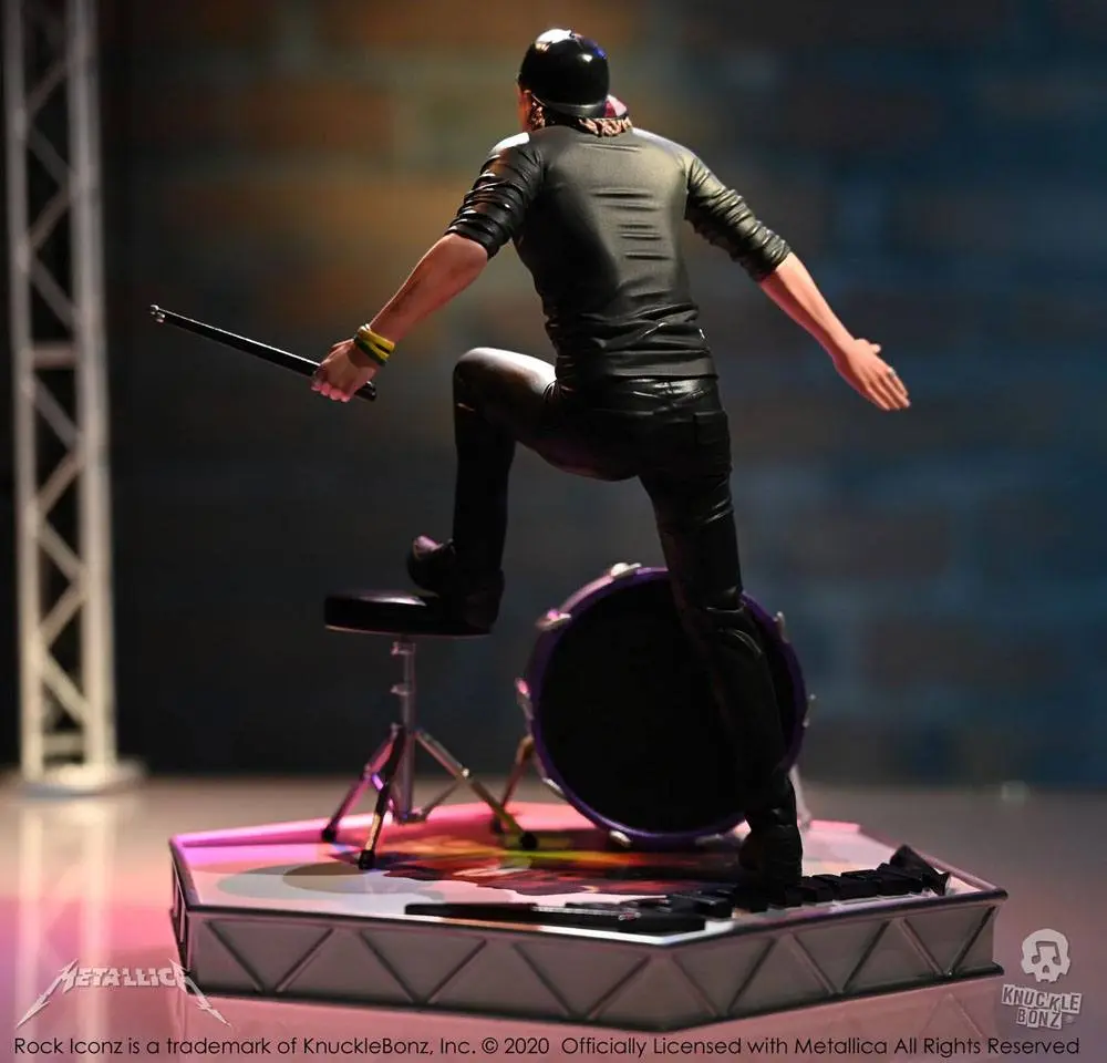 Metallica Rock Iconz Lars Ulrich Limitált kiadás szobor figura 22 cm termékfotó