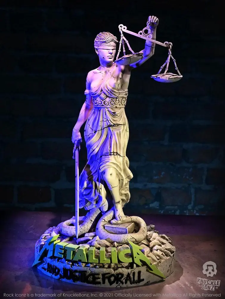 Metallica Rock Ikonz On Tour  Lady Justice szobor figura termékfotó