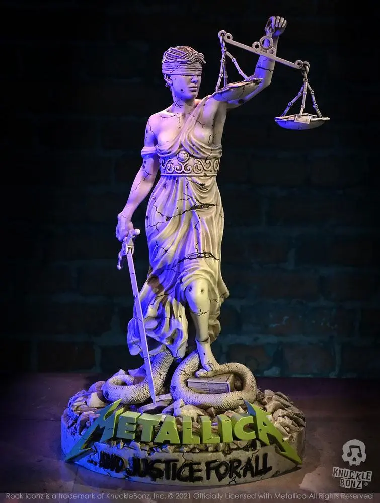 Metallica Rock Ikonz On Tour  Lady Justice szobor figura termékfotó