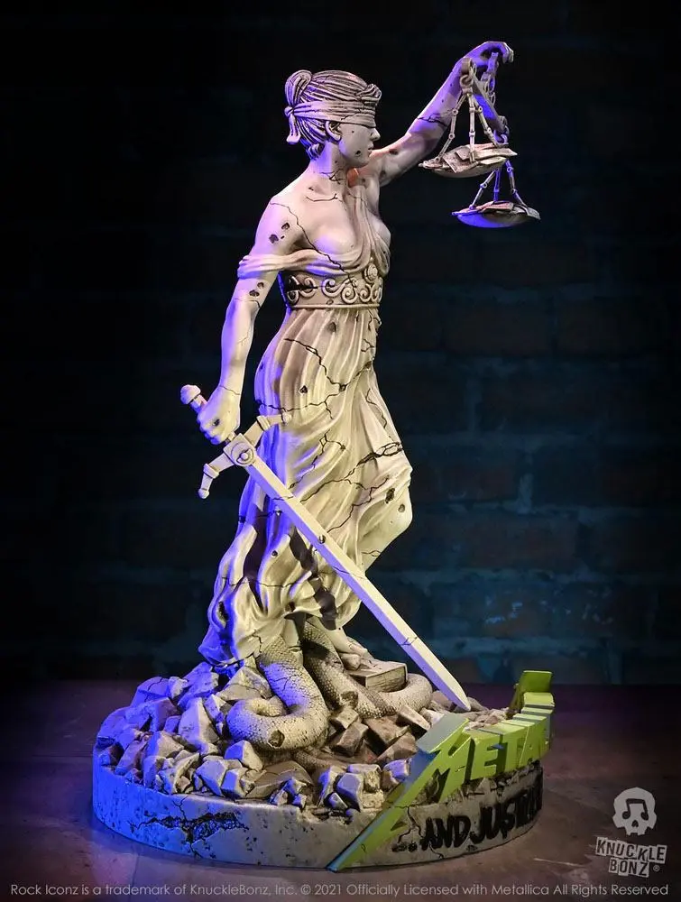 Metallica Rock Ikonz On Tour  Lady Justice szobor figura termékfotó
