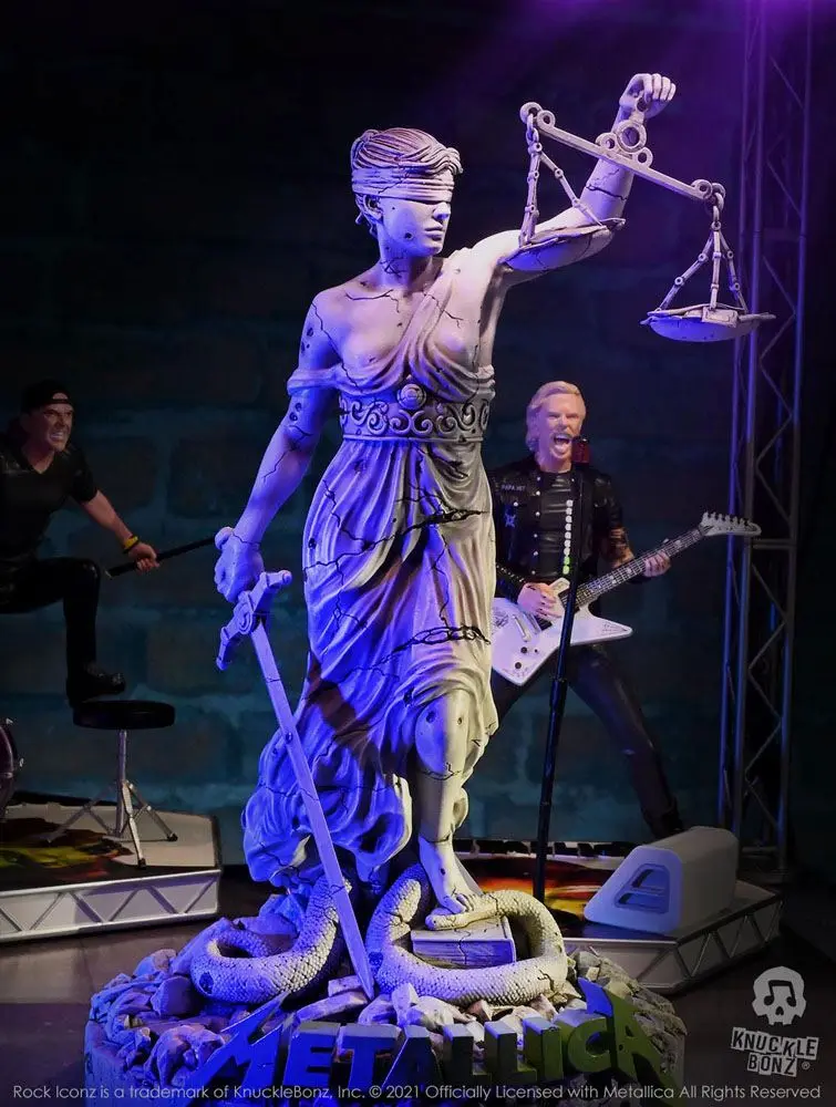 Metallica Rock Ikonz On Tour  Lady Justice szobor figura termékfotó