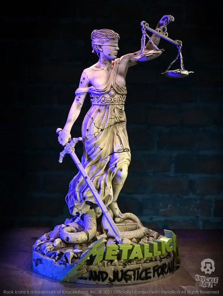 Metallica Rock Ikonz On Tour  Lady Justice szobor figura termékfotó