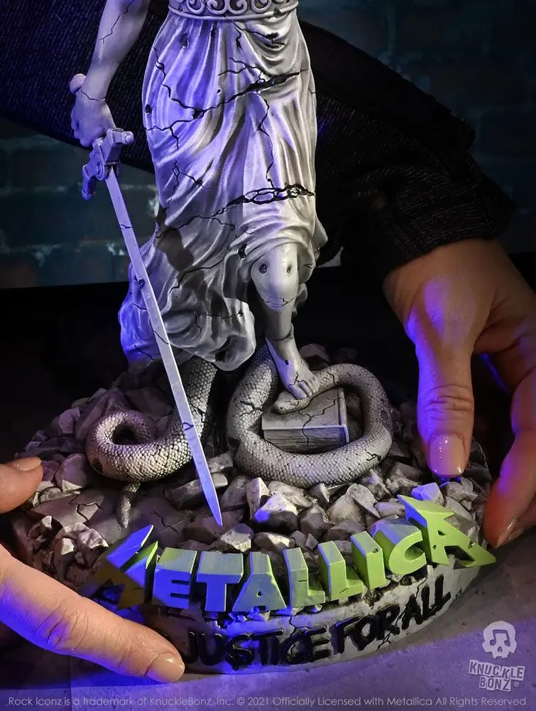 Metallica Rock Ikonz On Tour  Lady Justice szobor figura termékfotó