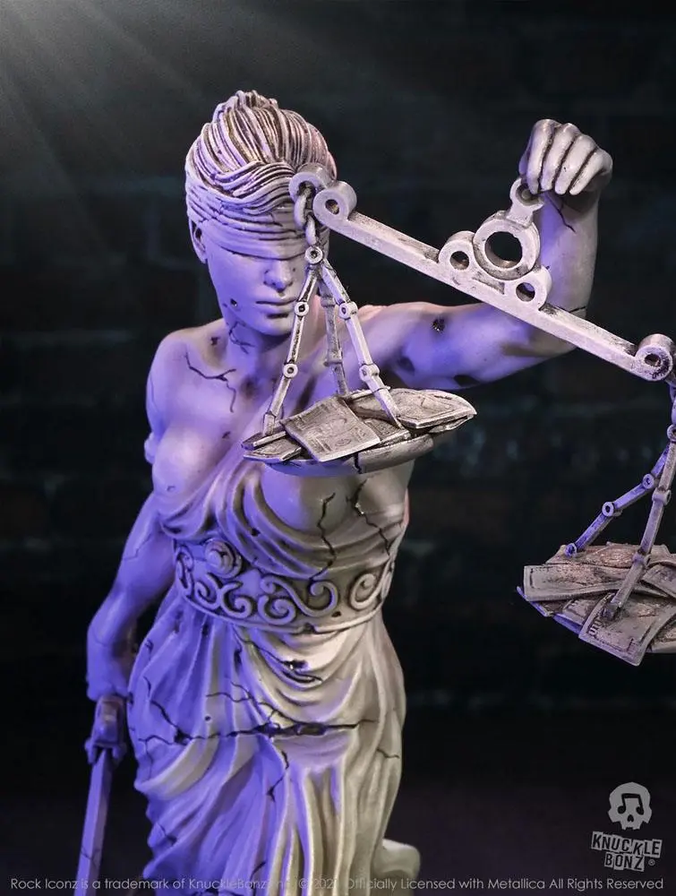 Metallica Rock Ikonz On Tour  Lady Justice szobor figura termékfotó