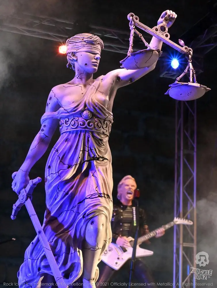 Metallica Rock Ikonz On Tour  Lady Justice szobor figura termékfotó