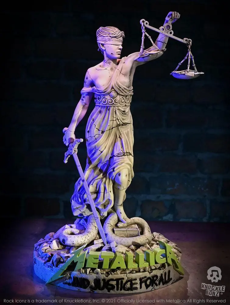 Metallica Rock Ikonz On Tour  Lady Justice szobor figura termékfotó