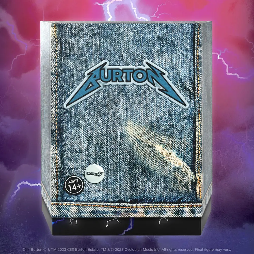 Metallica Ultimates Cliff Burton akciófigura 18 cm termékfotó