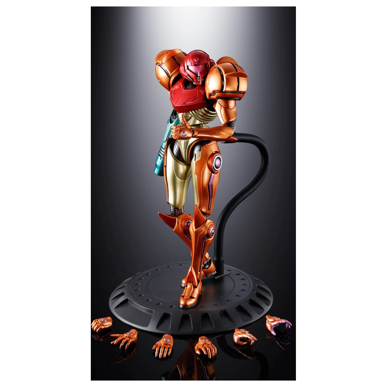 Metroid Prime 4: Beyond Diecast akciófigura Samus Aran LED 21 cm  termékfotó