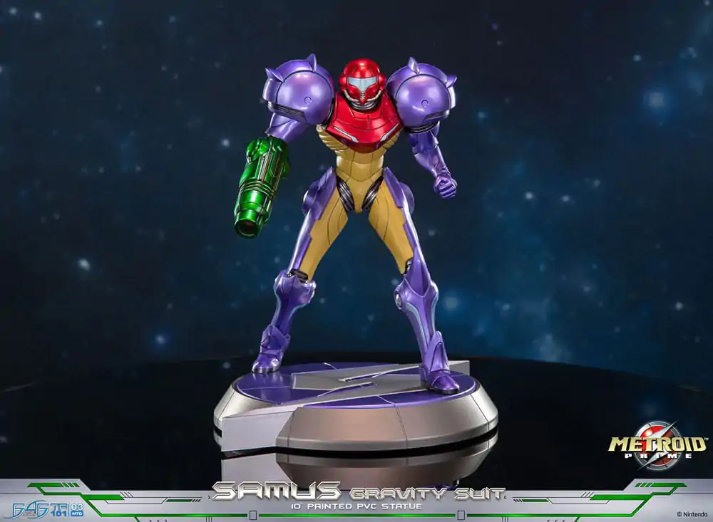 Metroid Prime Samus Gravity Suit Standard Edition PVC szobor figura 25 cm termékfotó