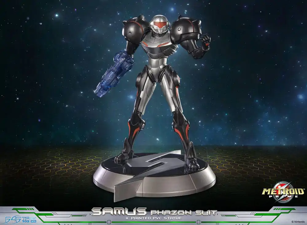 Metroid Prime Samus Phazon Suit Standard Edition PVC szobor figura 28 cm termékfotó