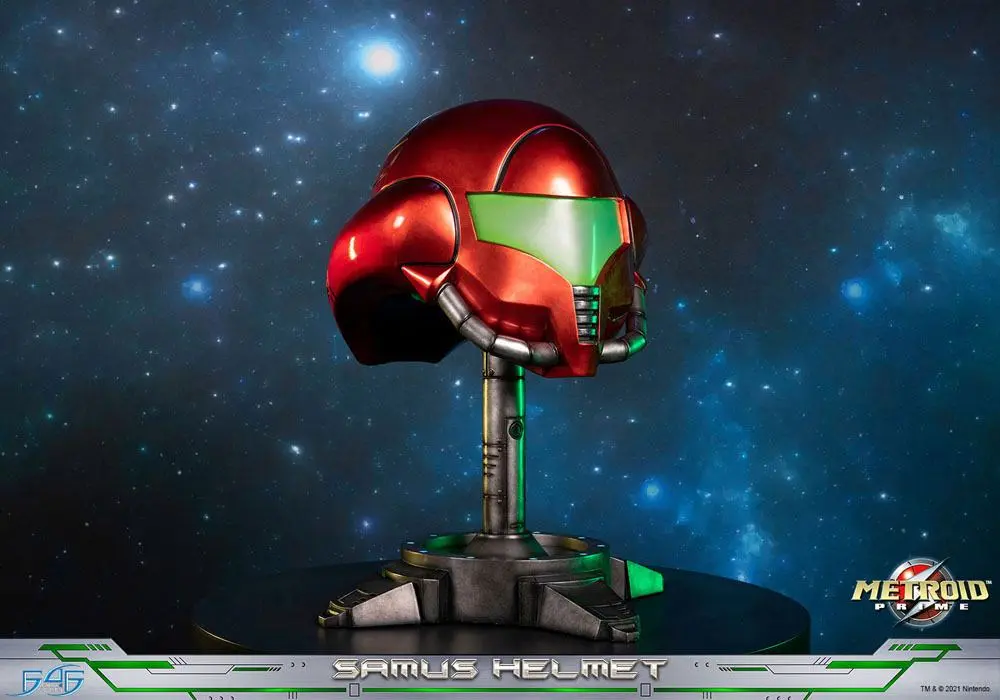 Metroid Prime Samus sisak szobor figura 49 cm termékfotó
