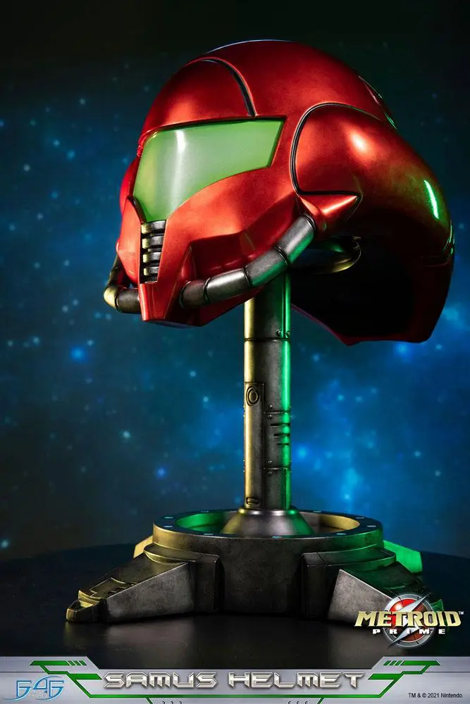 Metroid Prime Samus sisak szobor figura 49 cm termékfotó