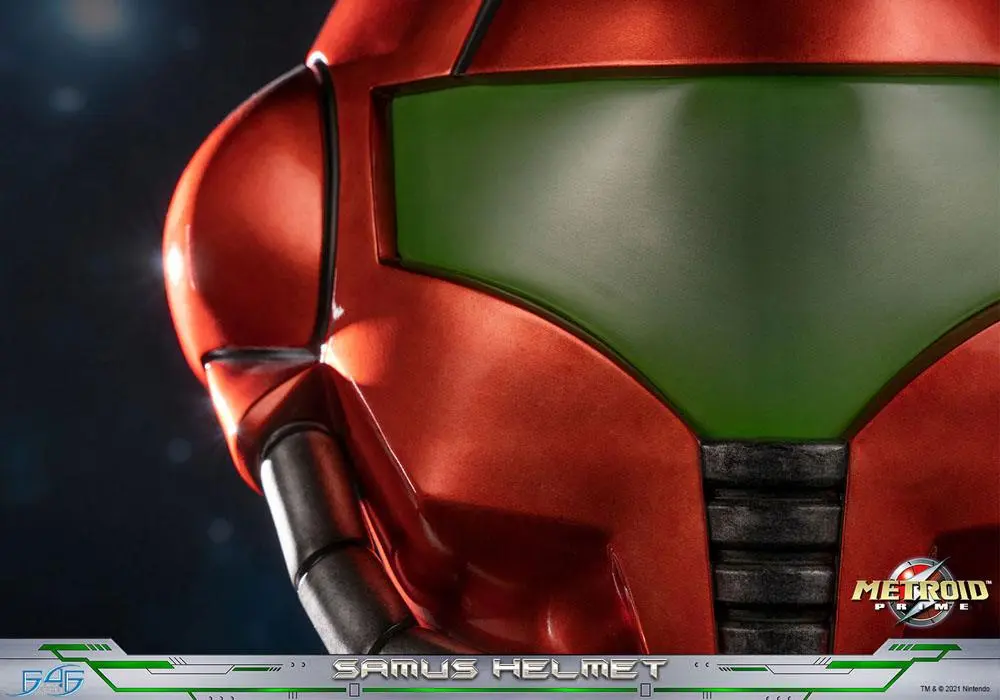 Metroid Prime Samus sisak szobor figura 49 cm termékfotó