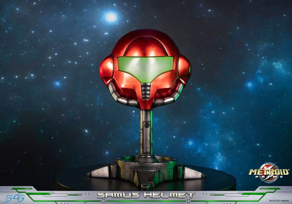 Metroid Prime Samus sisak szobor figura 49 cm termékfotó