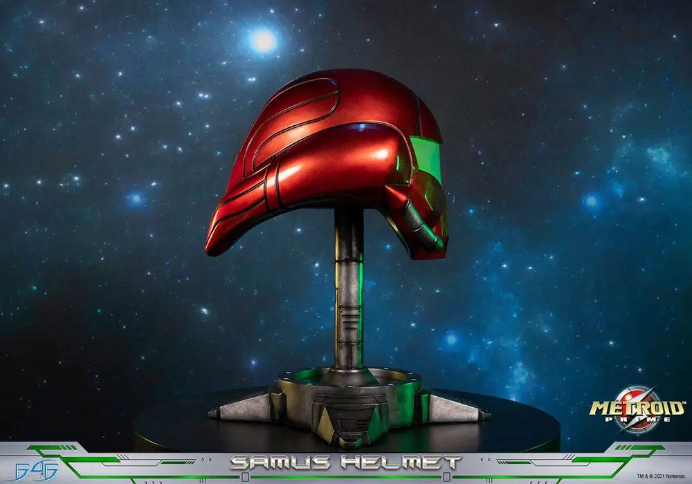 Metroid Prime Samus sisak szobor figura 49 cm termékfotó