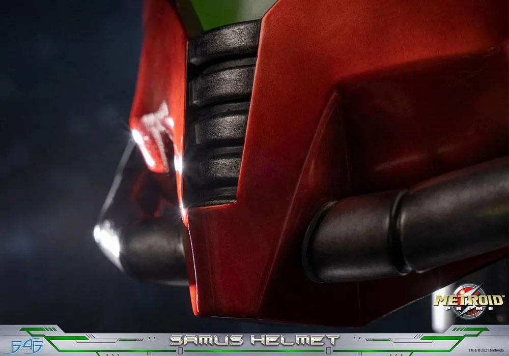 Metroid Prime Samus sisak szobor figura 49 cm termékfotó