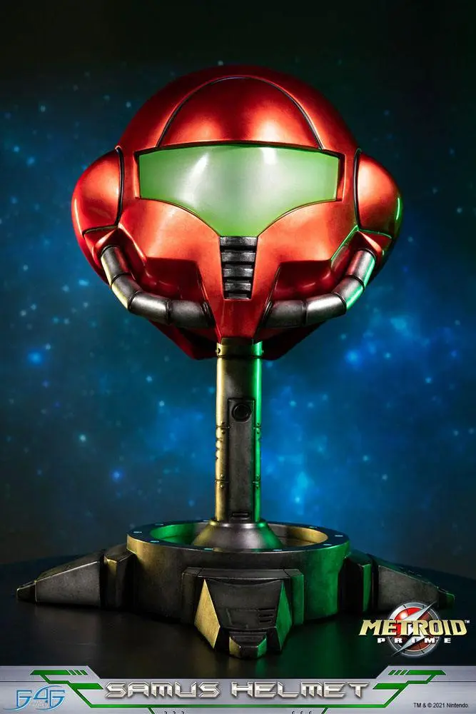 Metroid Prime Samus sisak szobor figura 49 cm termékfotó