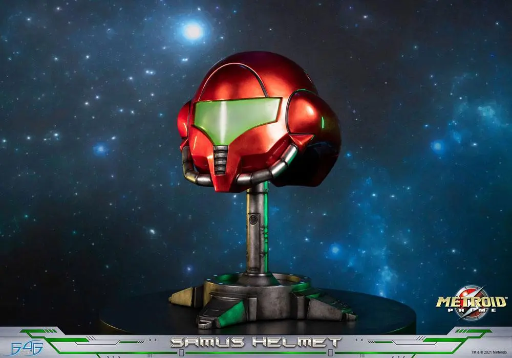 Metroid Prime Samus sisak szobor figura 49 cm termékfotó