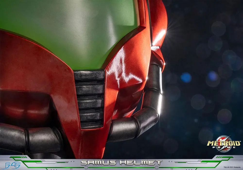 Metroid Prime Samus sisak szobor figura 49 cm termékfotó