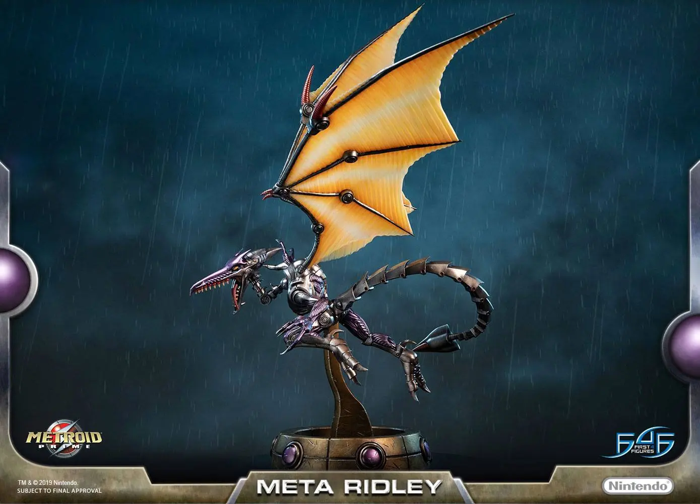 Metroid PrimeMeta Ridley szobor figura 94 cm termékfotó