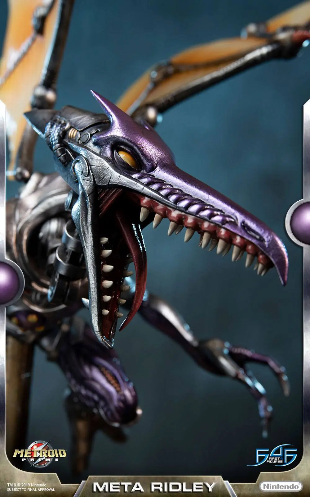Metroid PrimeMeta Ridley szobor figura 94 cm termékfotó