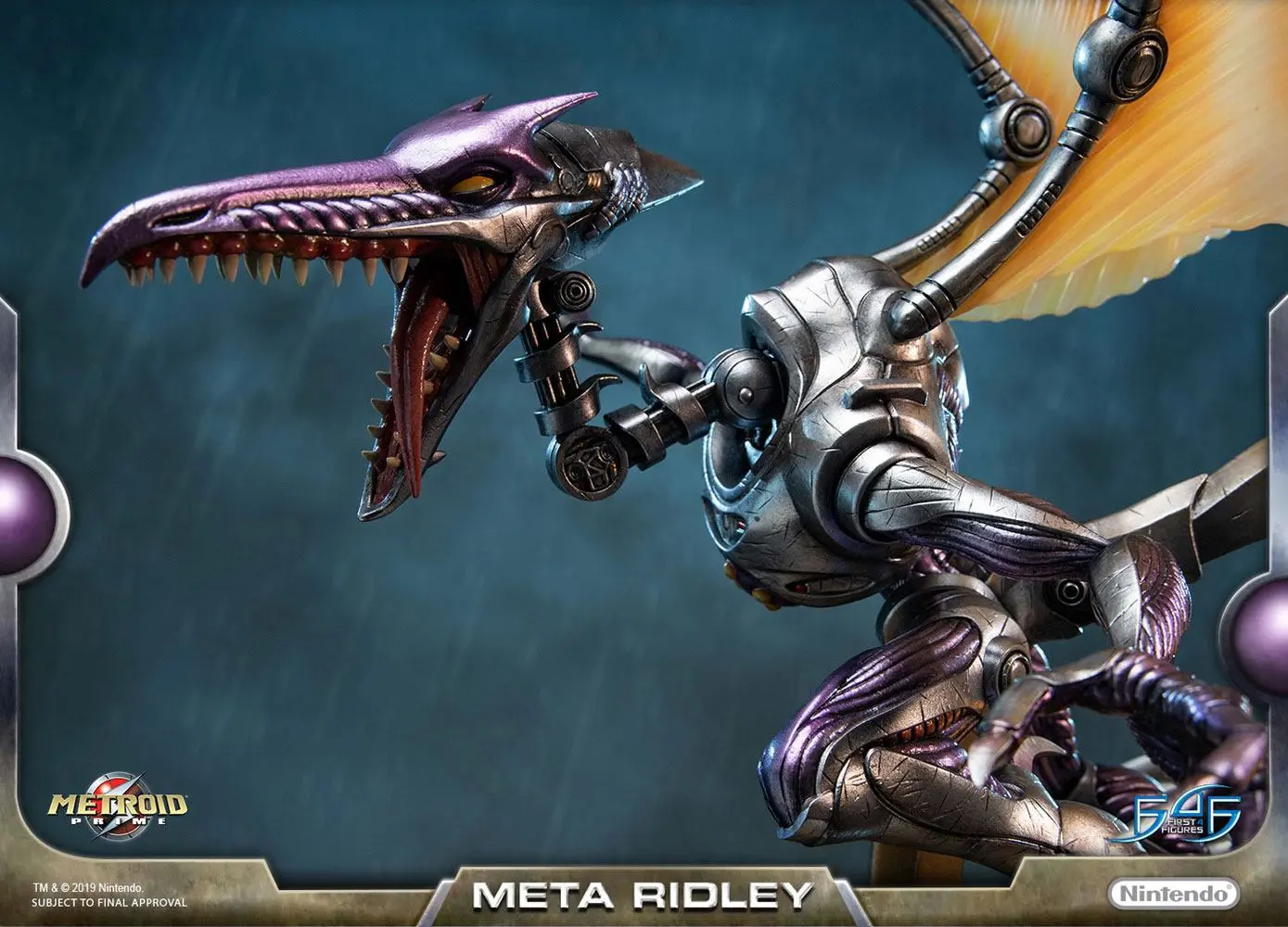 Metroid PrimeMeta Ridley szobor figura 94 cm termékfotó