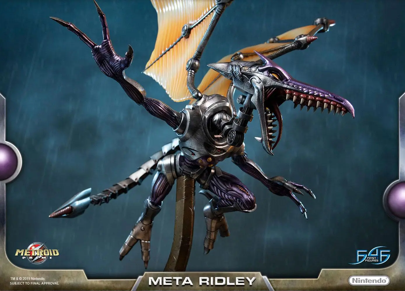 Metroid PrimeMeta Ridley szobor figura 94 cm termékfotó