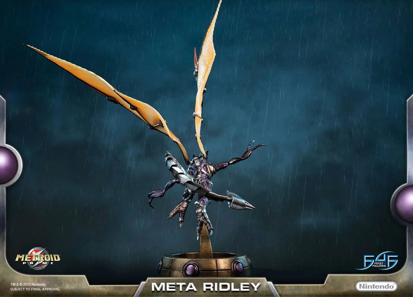 Metroid PrimeMeta Ridley szobor figura 94 cm termékfotó