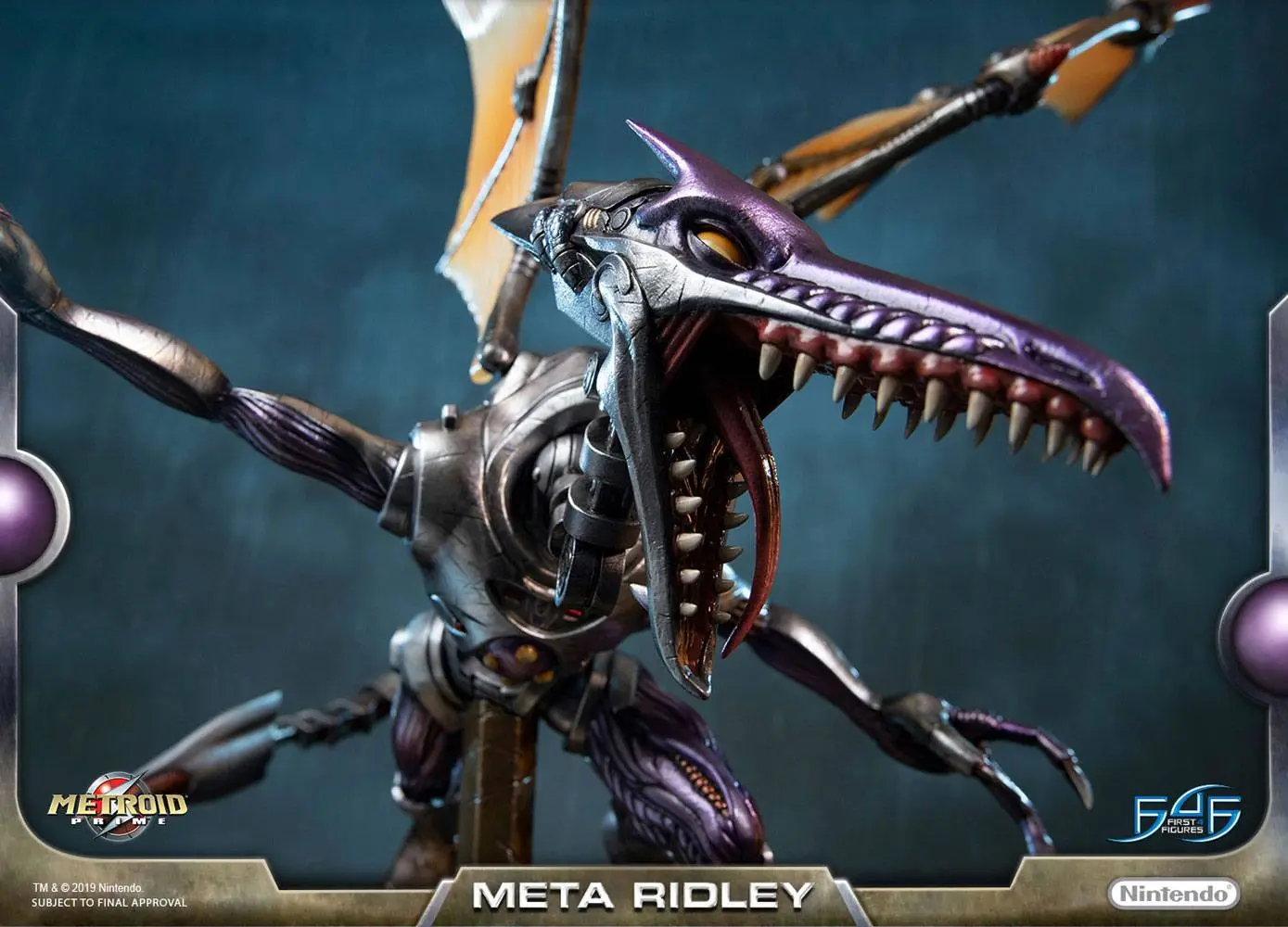 Metroid PrimeMeta Ridley szobor figura 94 cm termékfotó