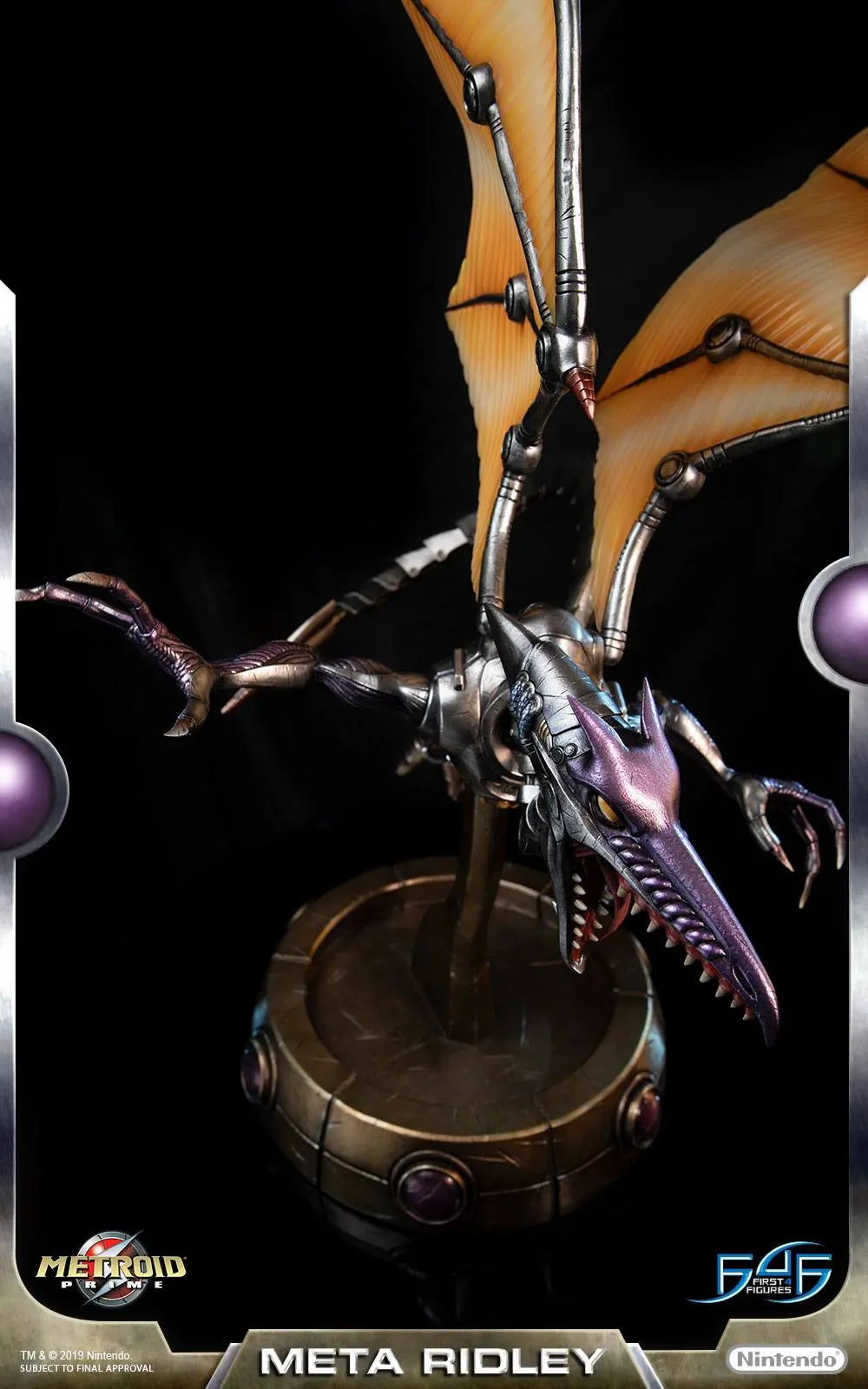 Metroid PrimeMeta Ridley szobor figura 94 cm termékfotó