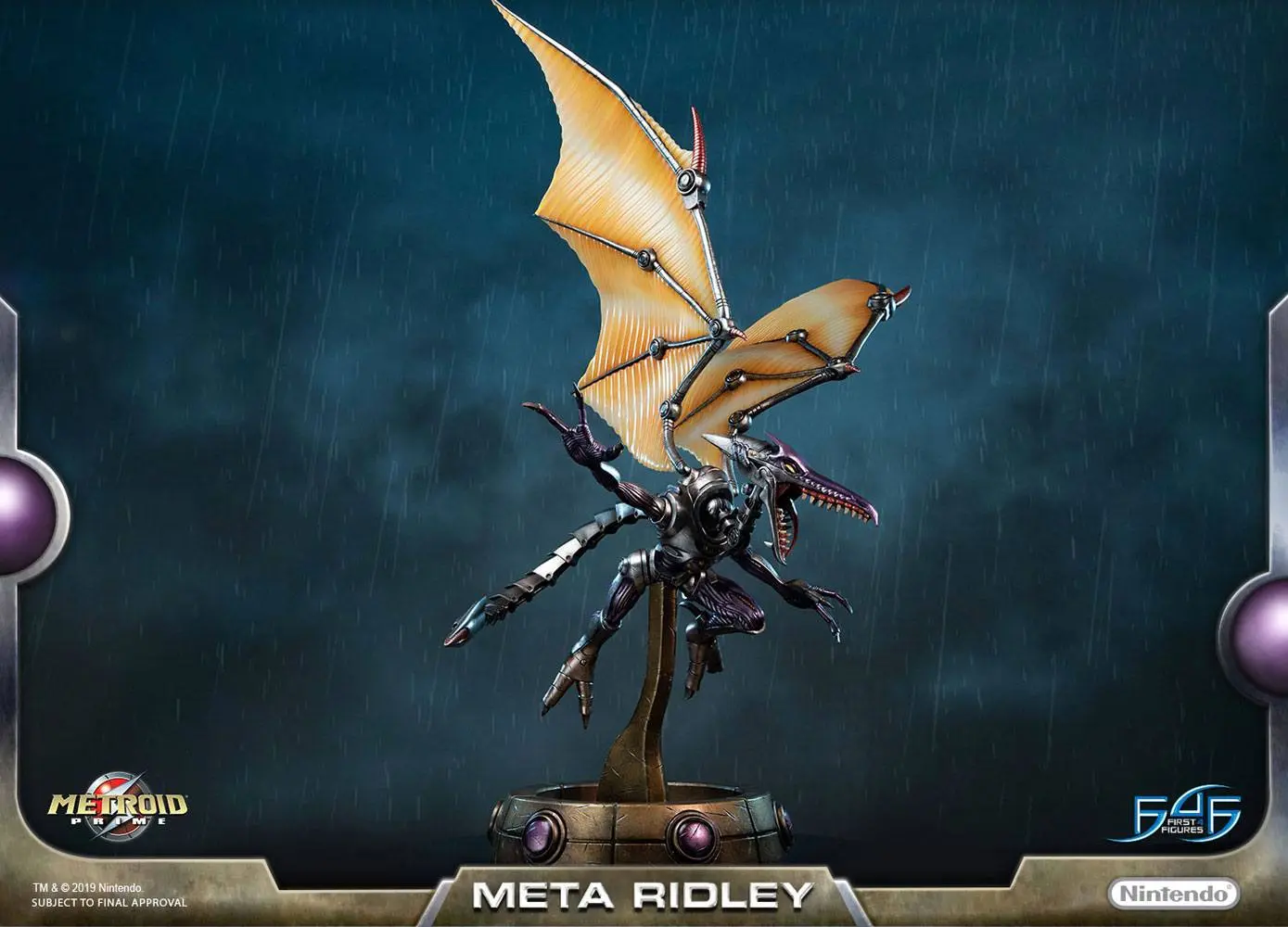 Metroid PrimeMeta Ridley szobor figura 94 cm termékfotó