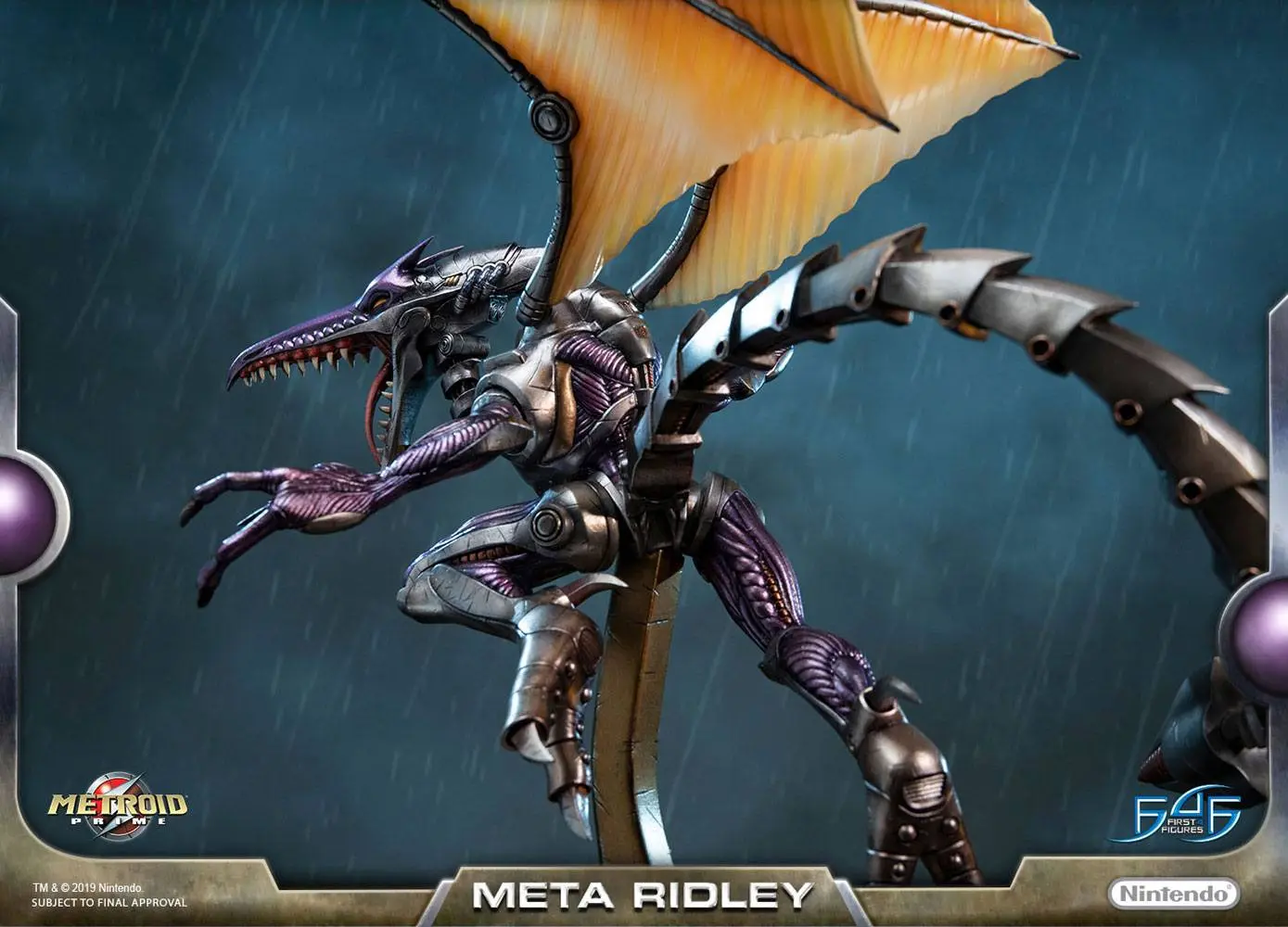 Metroid PrimeMeta Ridley szobor figura 94 cm termékfotó