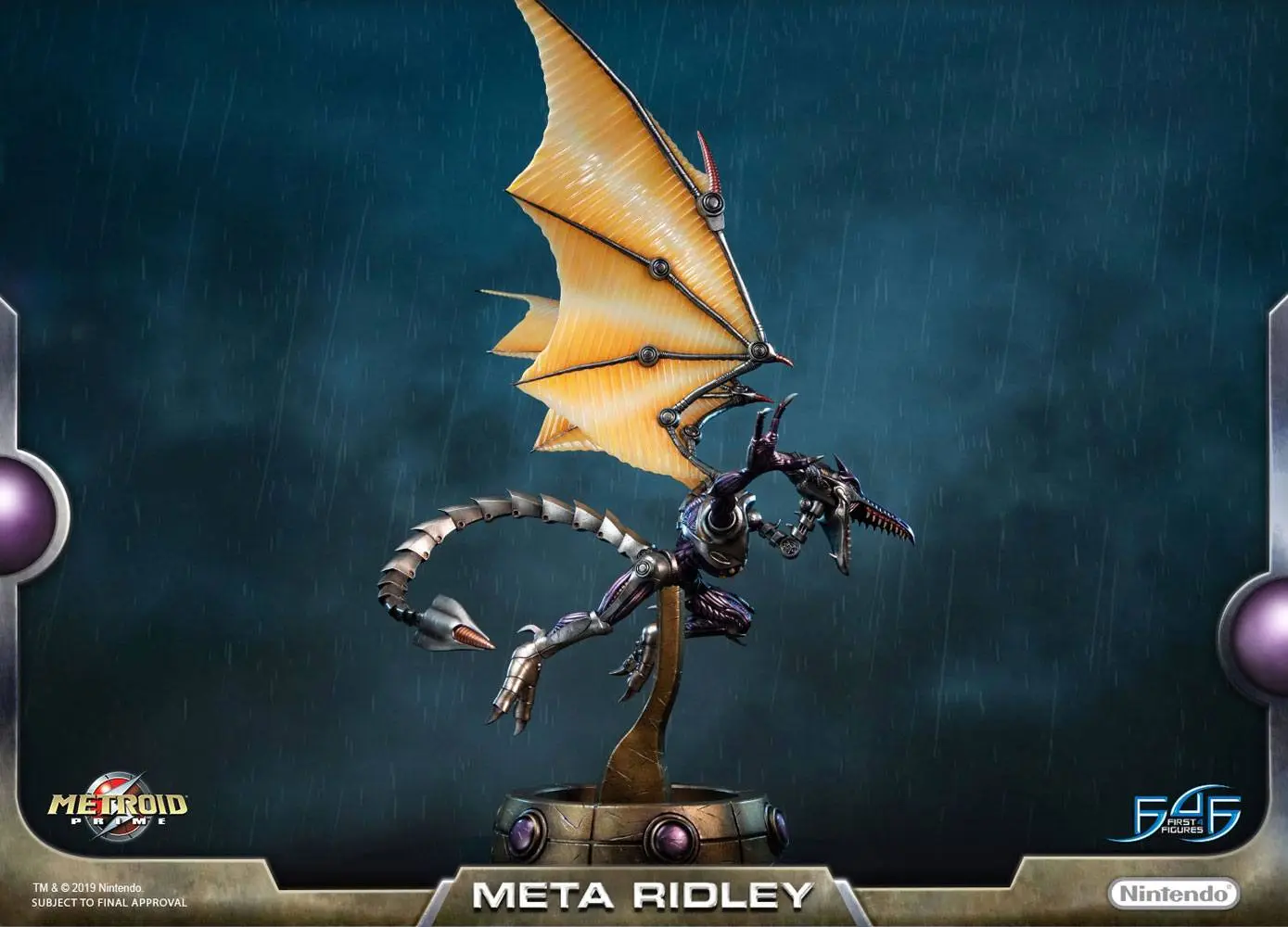 Metroid PrimeMeta Ridley szobor figura 94 cm termékfotó