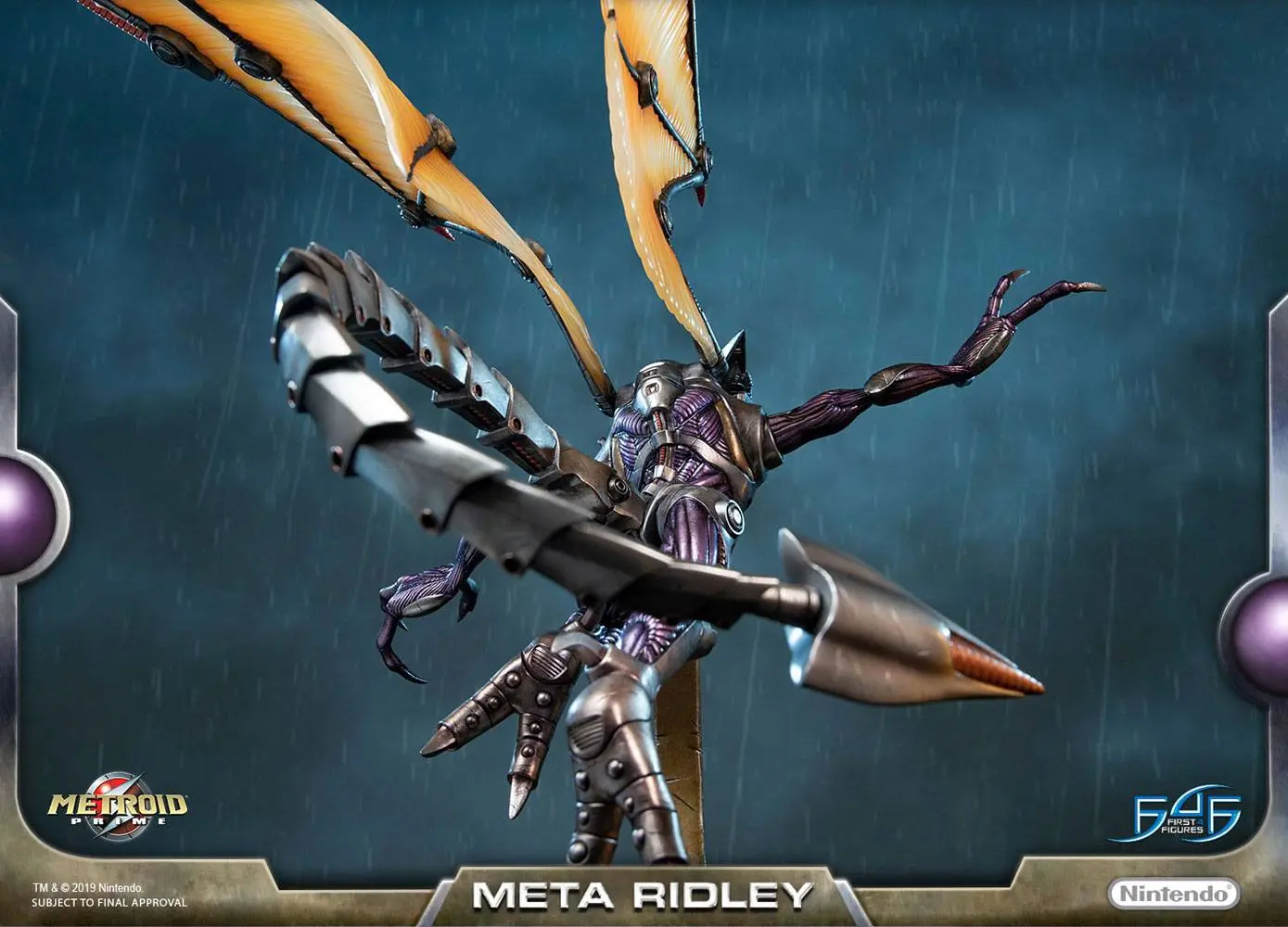 Metroid PrimeMeta Ridley szobor figura 94 cm termékfotó