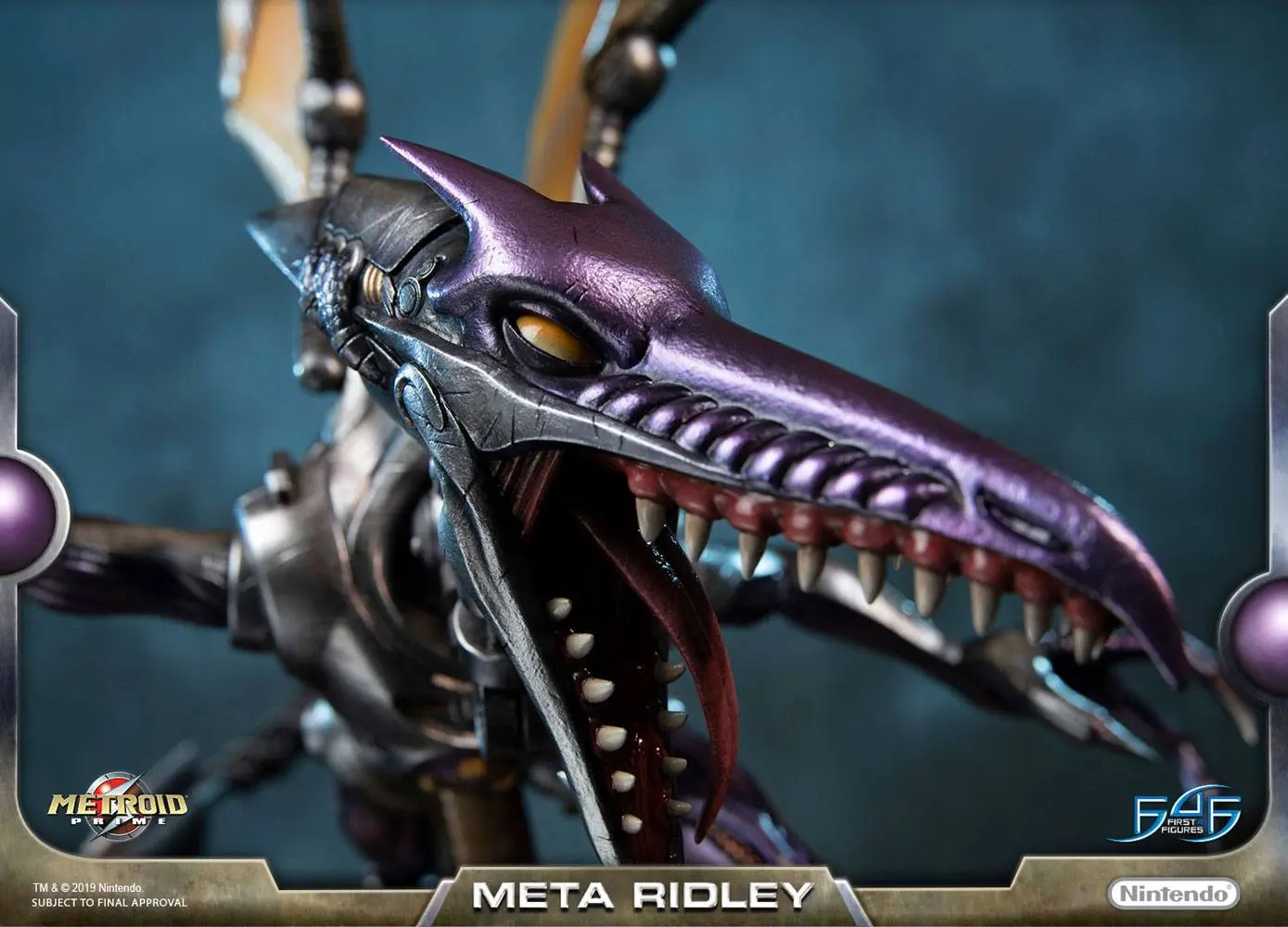 Metroid PrimeMeta Ridley szobor figura 94 cm termékfotó