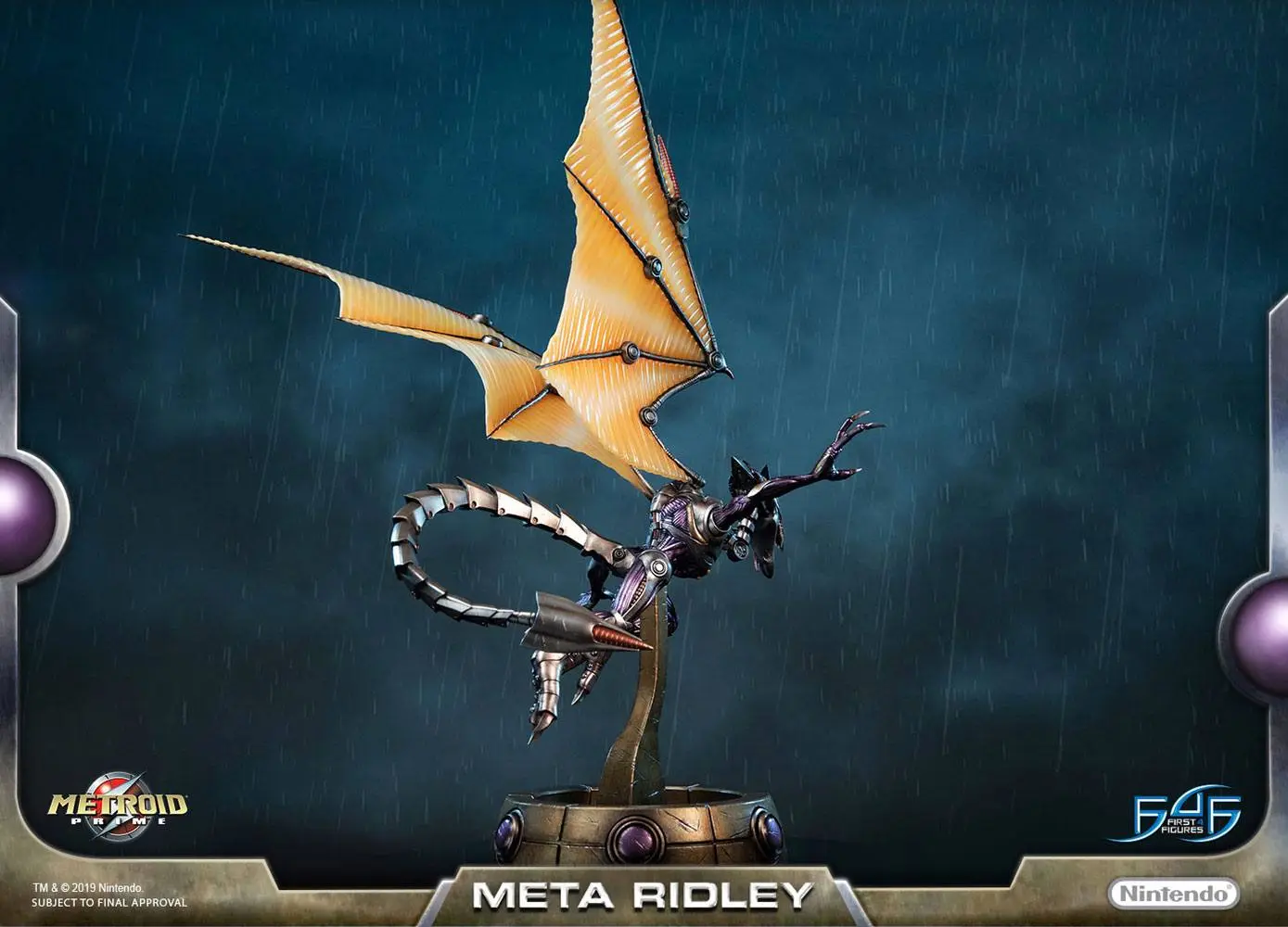 Metroid PrimeMeta Ridley szobor figura 94 cm termékfotó