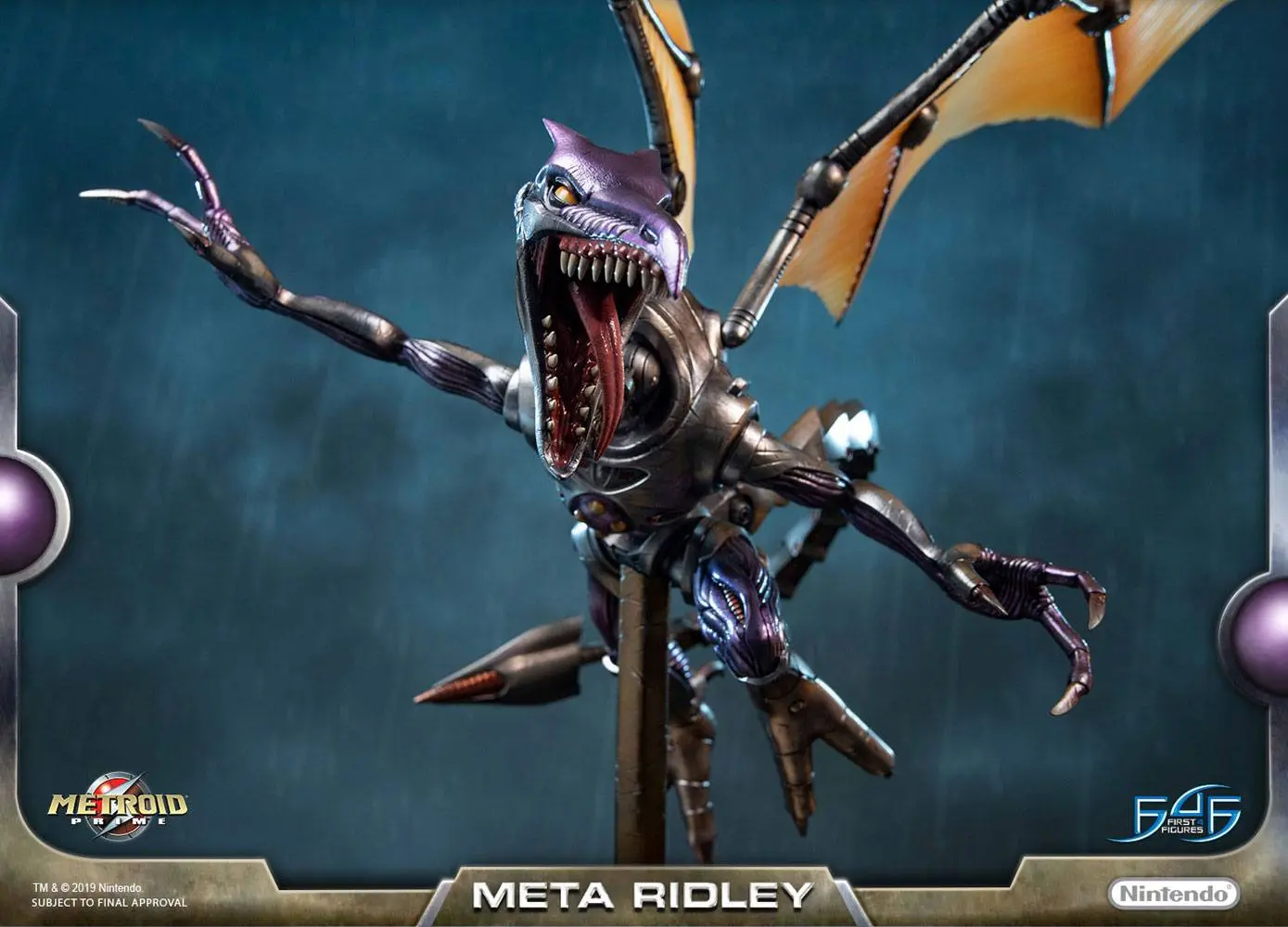 Metroid PrimeMeta Ridley szobor figura 94 cm termékfotó